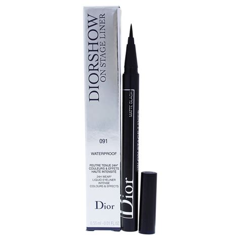 dior on stage liner matte black|Dior on stage liquid eyeliner.